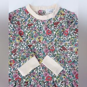 Rockets of Awesome Mini Floral Sweatshirt Dress 18-24M